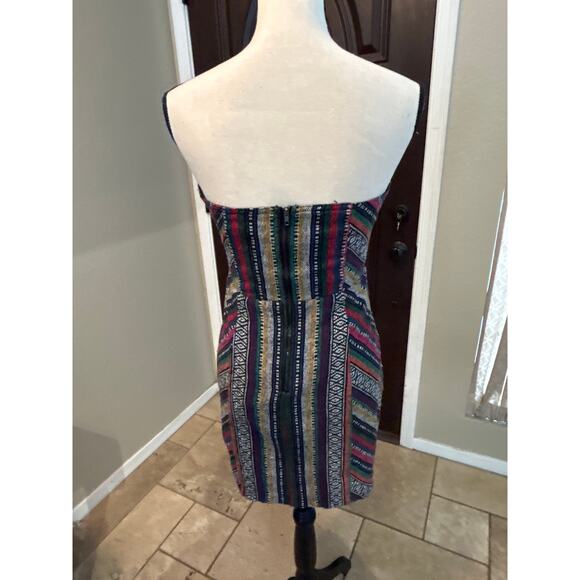 Staring at Stars Cotton Striped Strapless Dress - Picture 4 of 10